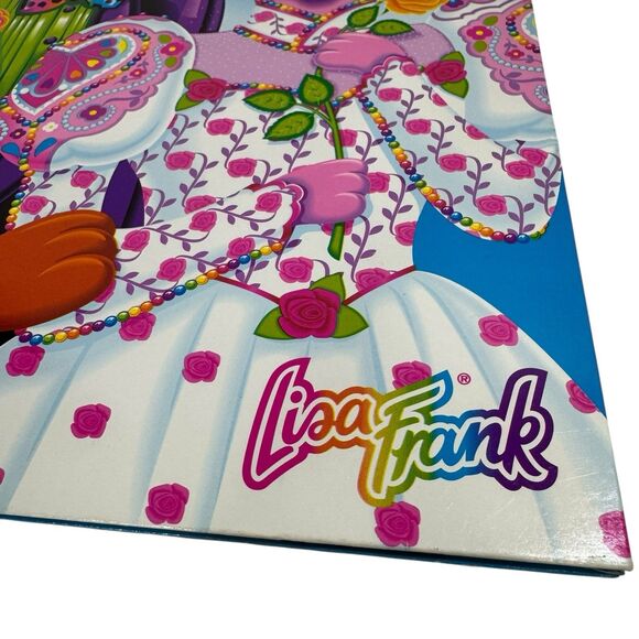 Vintage 90's Lisa Frank Houndsworth III & Meowford Wedding Folder Unused - Picture 2 of 11